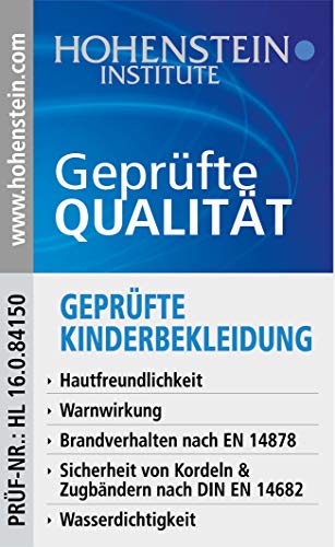 Ungefütterte Regenlatzhose für Kinder, wind- & wasserdicht, Unisex, Größe 98