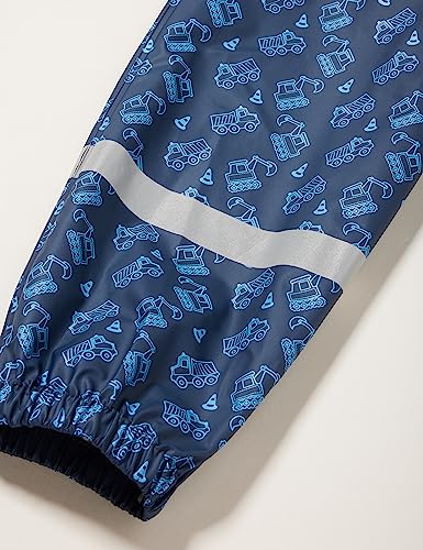 Ungefütterte Regenlatzhose für Kinder, wind- & wasserdicht, Unisex, Größe 98